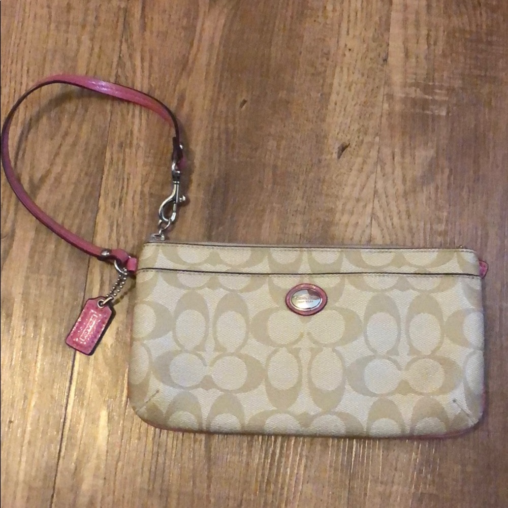 Coach wristlet